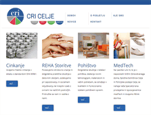 Tablet Screenshot of cri.si